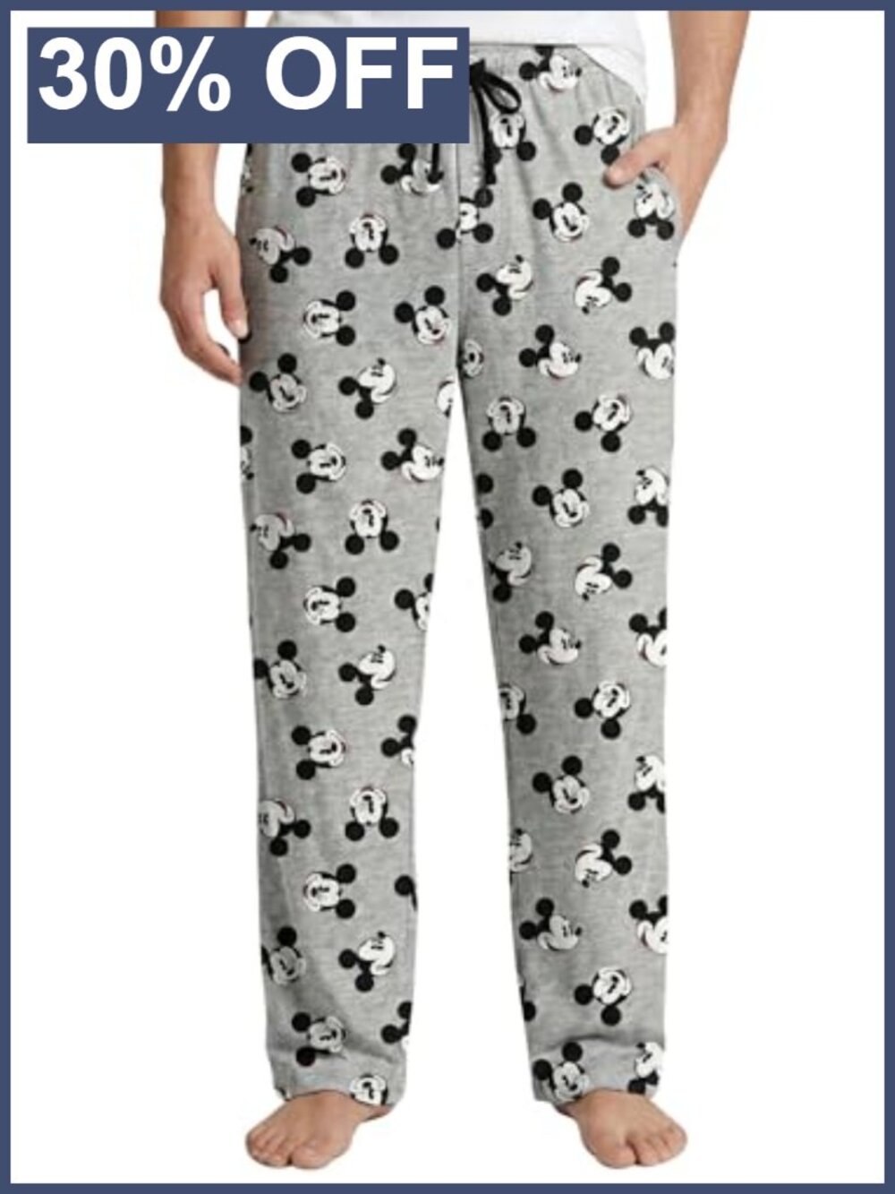 Disney Lounge Pants Pajama Bottoms Jack Skellington Mickey Mouse Cotton